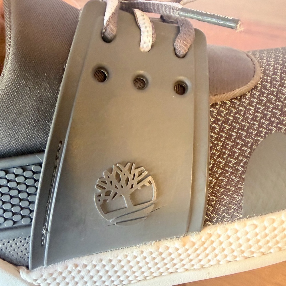 Timberland Gray and White Athletic Shoes - Picture 9 of 10